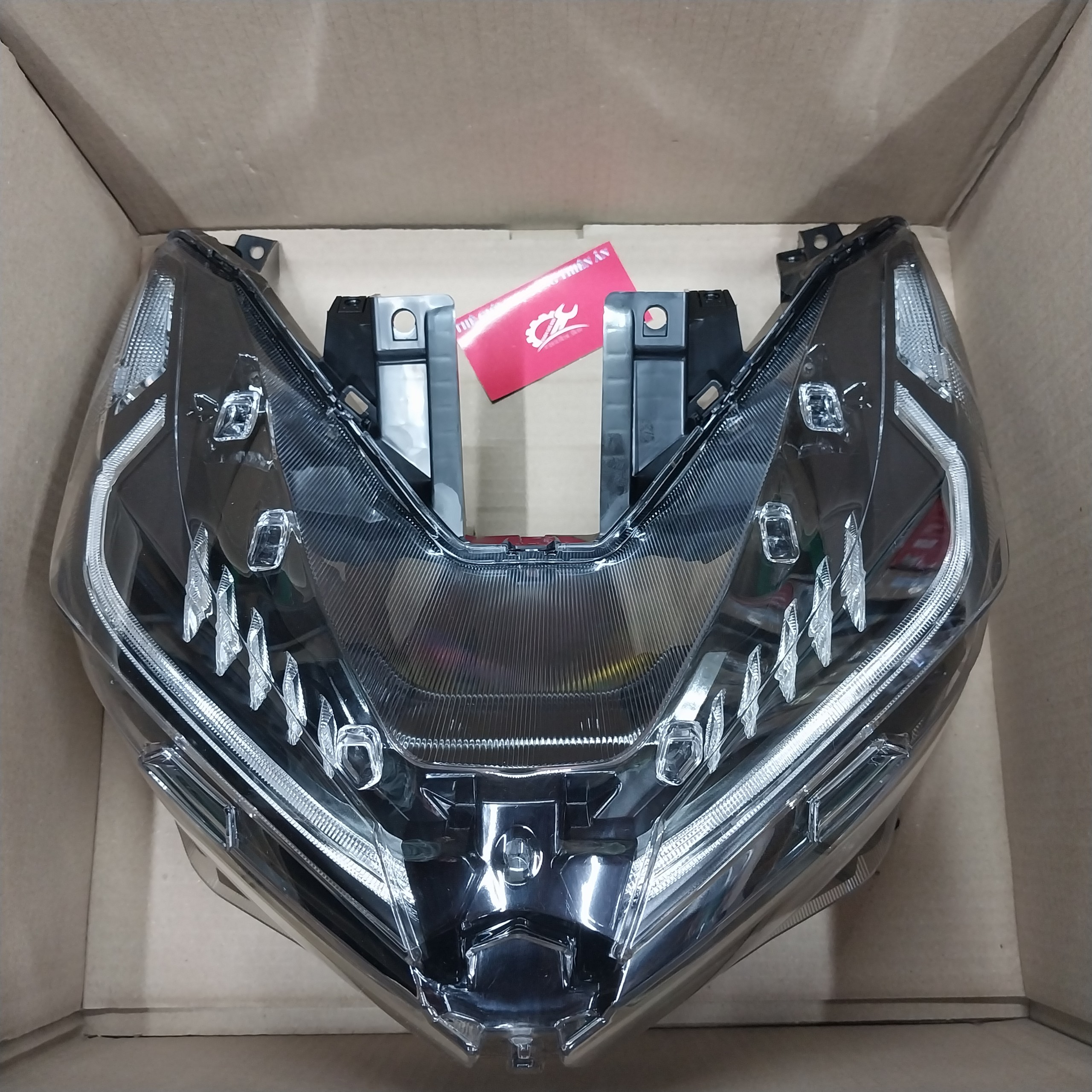 Bộ đèn pha vario 2018-2021, click 2018-2021 zin nhập honda hma thailand - pt thiên ân