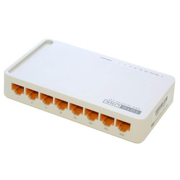 Switch 8 Port 10/100Mbps TotoLink S808