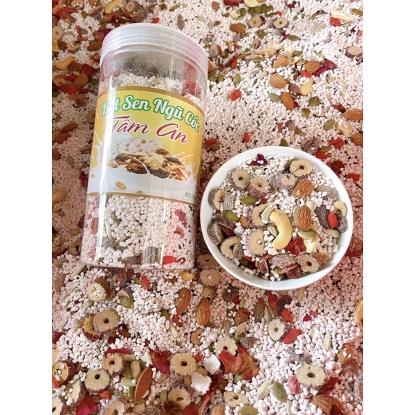 Bột củ sen mix hạt dinh dưỡng hộp 500g