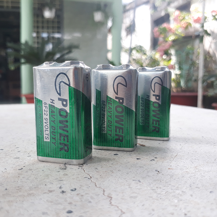 Pin dành cho Equalizer đàn Guitar | Pin Equalizer 9V |
