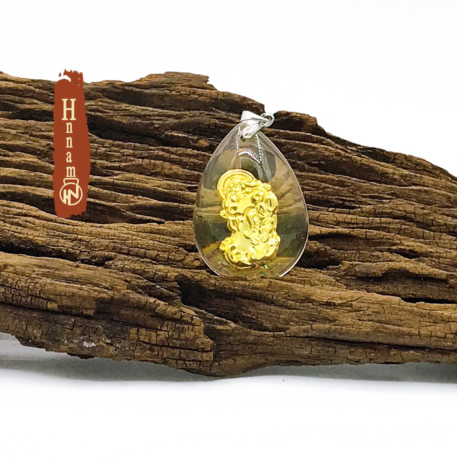 Mặt dây chuyền mạ Vàng Tỳ Hưu Ngậm Đồng Tiền - Biểu tượng phong thủy may mắn cho sự thịnh vượng