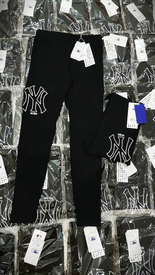 Quần Legging Dài thêu chữ NY