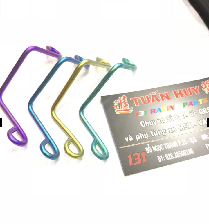 [Bát S] Kẽm Titan , bát kẹp bắt pass bình dầu rời thắng trước hoặc sau sử dụng cùm tay thắng kiểu