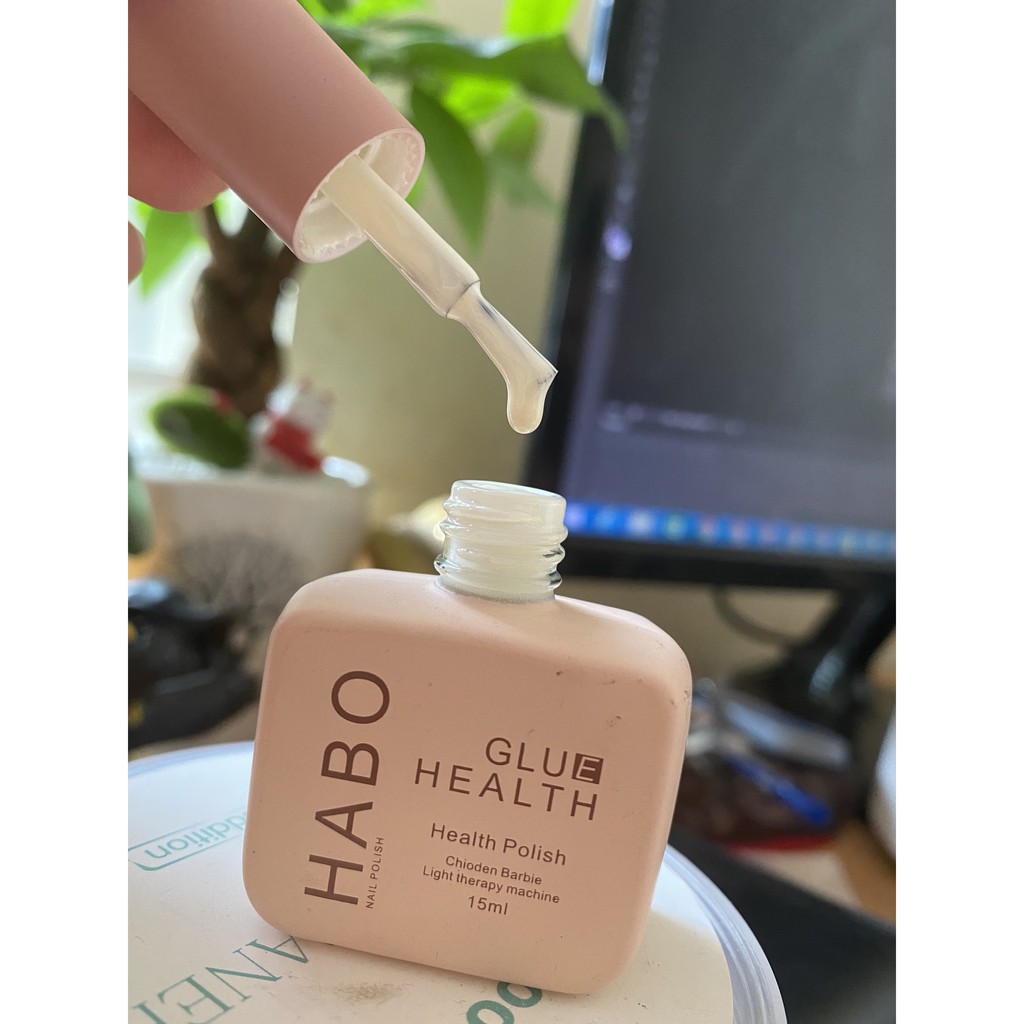 Sơn móng tay gel hàn quốc trắng sữa tôn da, 15ml