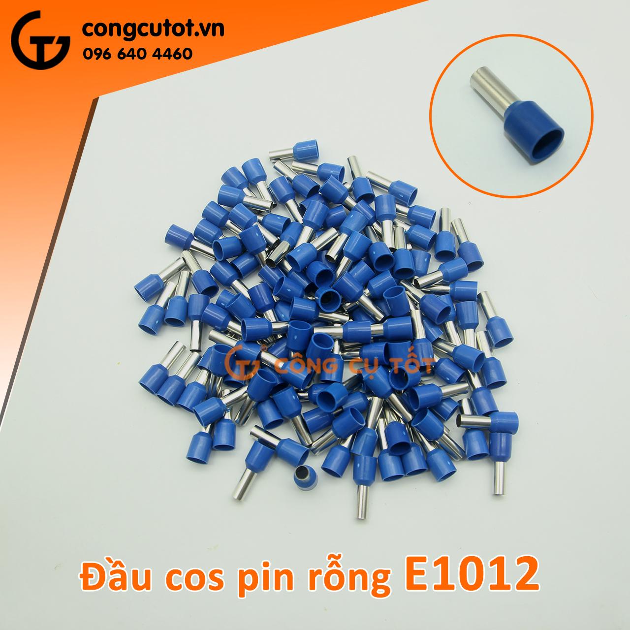100 cái đầu cos pin rỗng