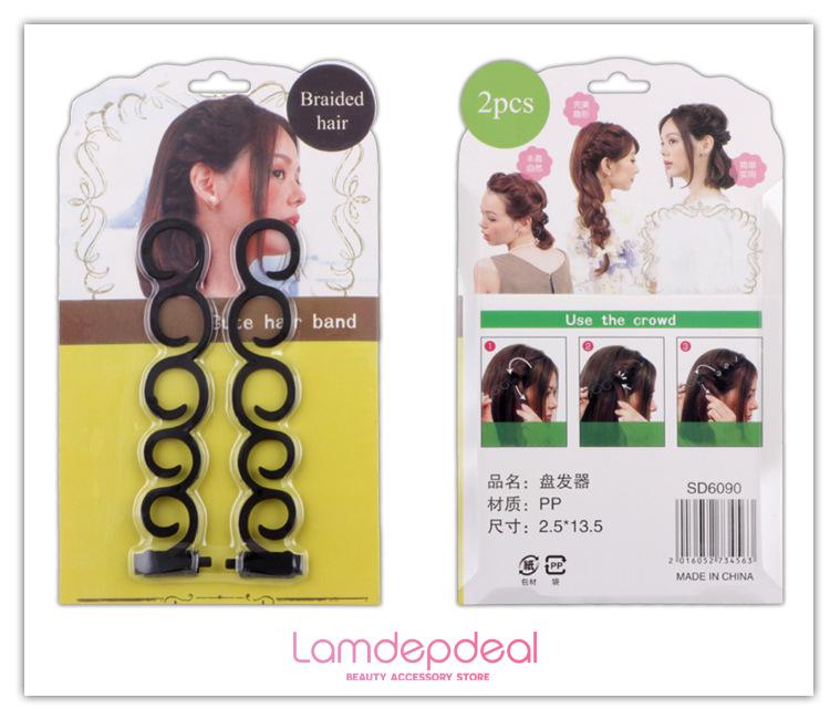 Dụng cụ tết tóc thác nước - Lamdepdeal