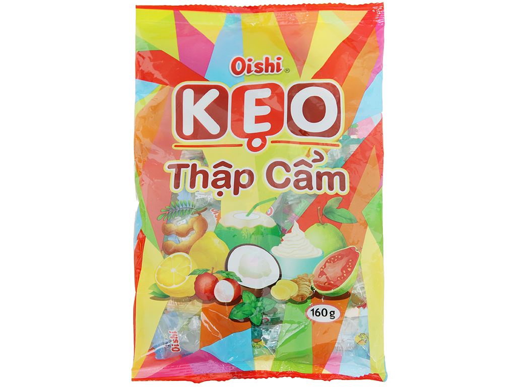 Kẹo thập cẩm Oishi gói 160g
