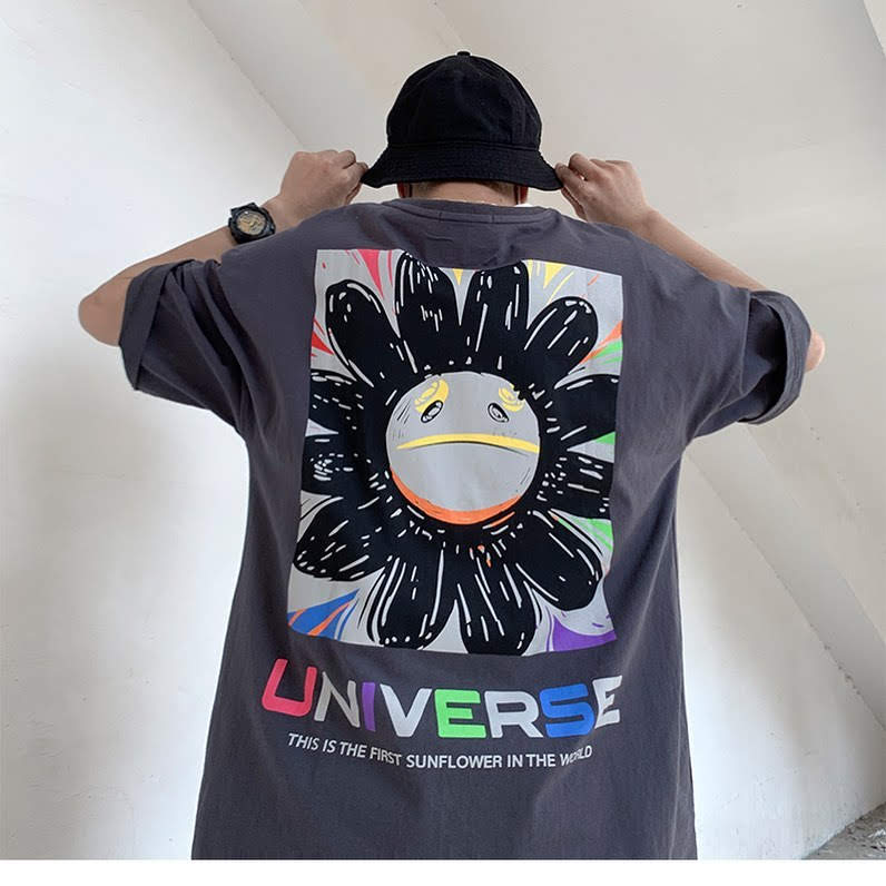 áo thun tay lỡ Universe Unisex