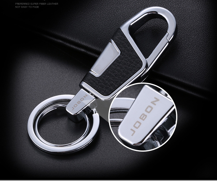 Móc khóa da cao cấp Jobon Car Keychain