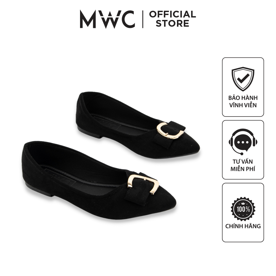 Giày Búp Bê MWC Mũi Nhọn Mang Đến Hình Ảnh Dịu Dàng Nữ Tính cho phái Đẹp 2