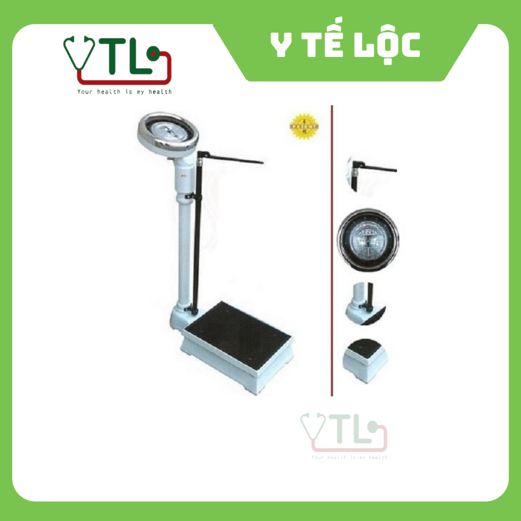 Cân Sức Khỏe Có Thước Đo Chiều Cao