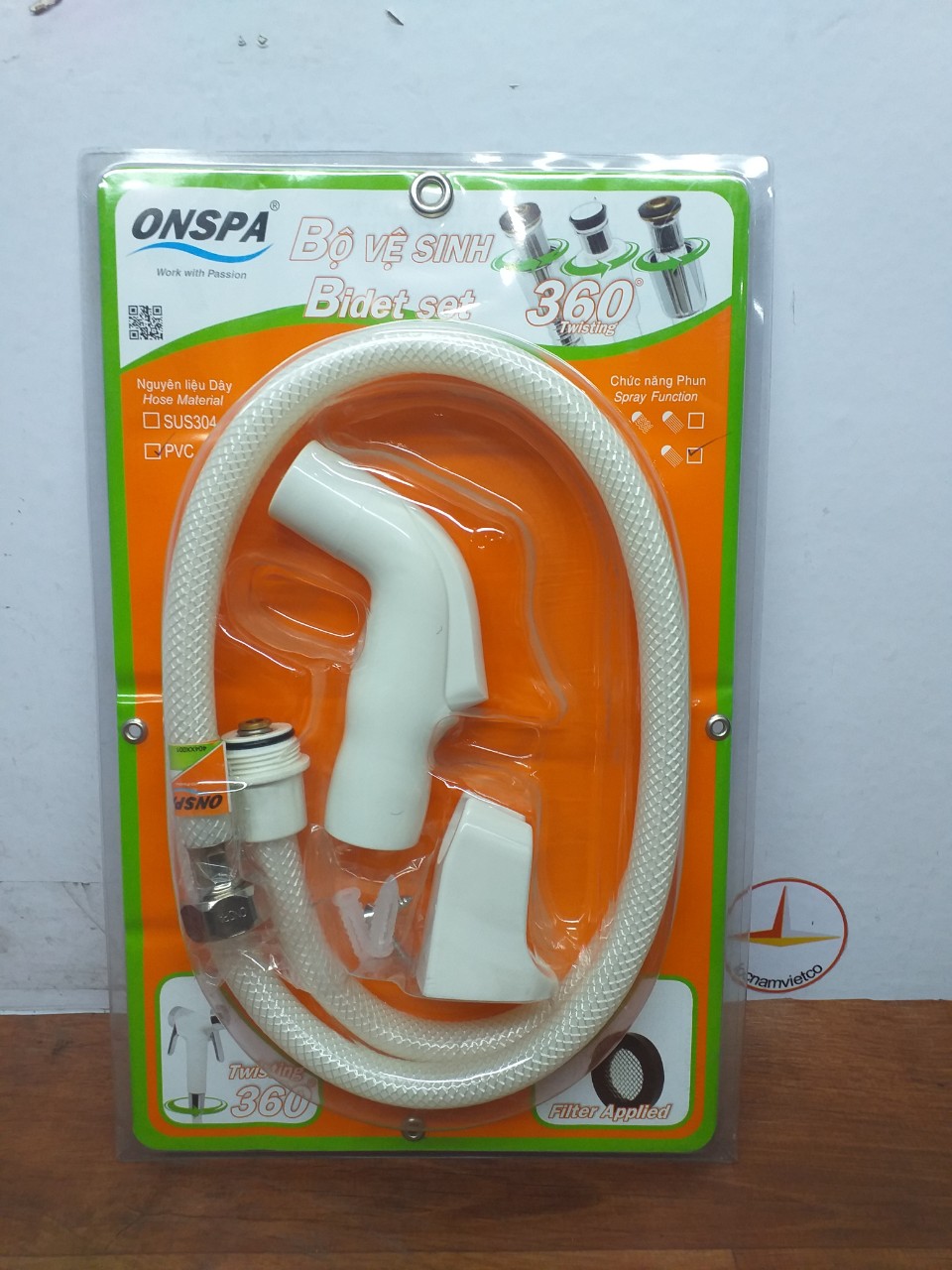 Vòi sen nhựa Onspa (1 bộ)