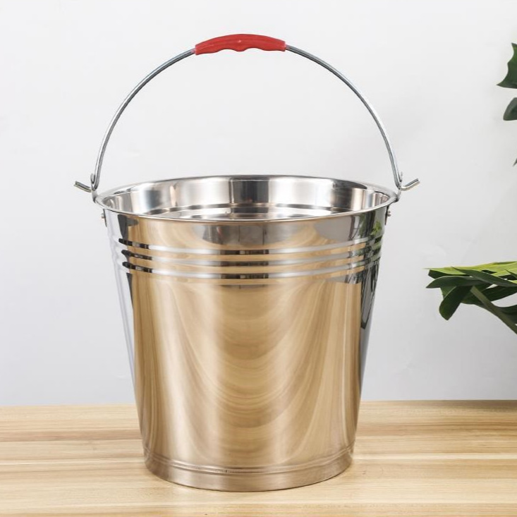 Xô inox đựng đá đựng nước có quai xách