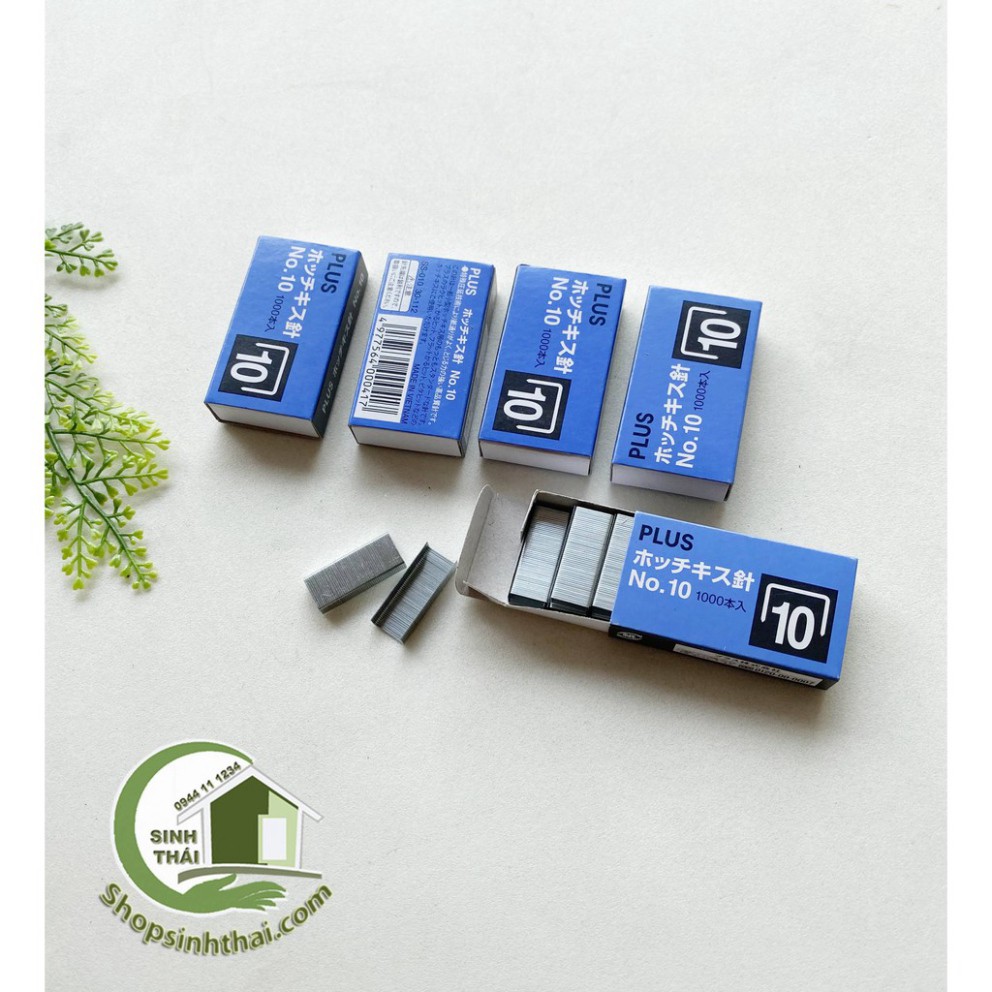 Hộp kim bấm ngòi bấm kim số 10 Plus