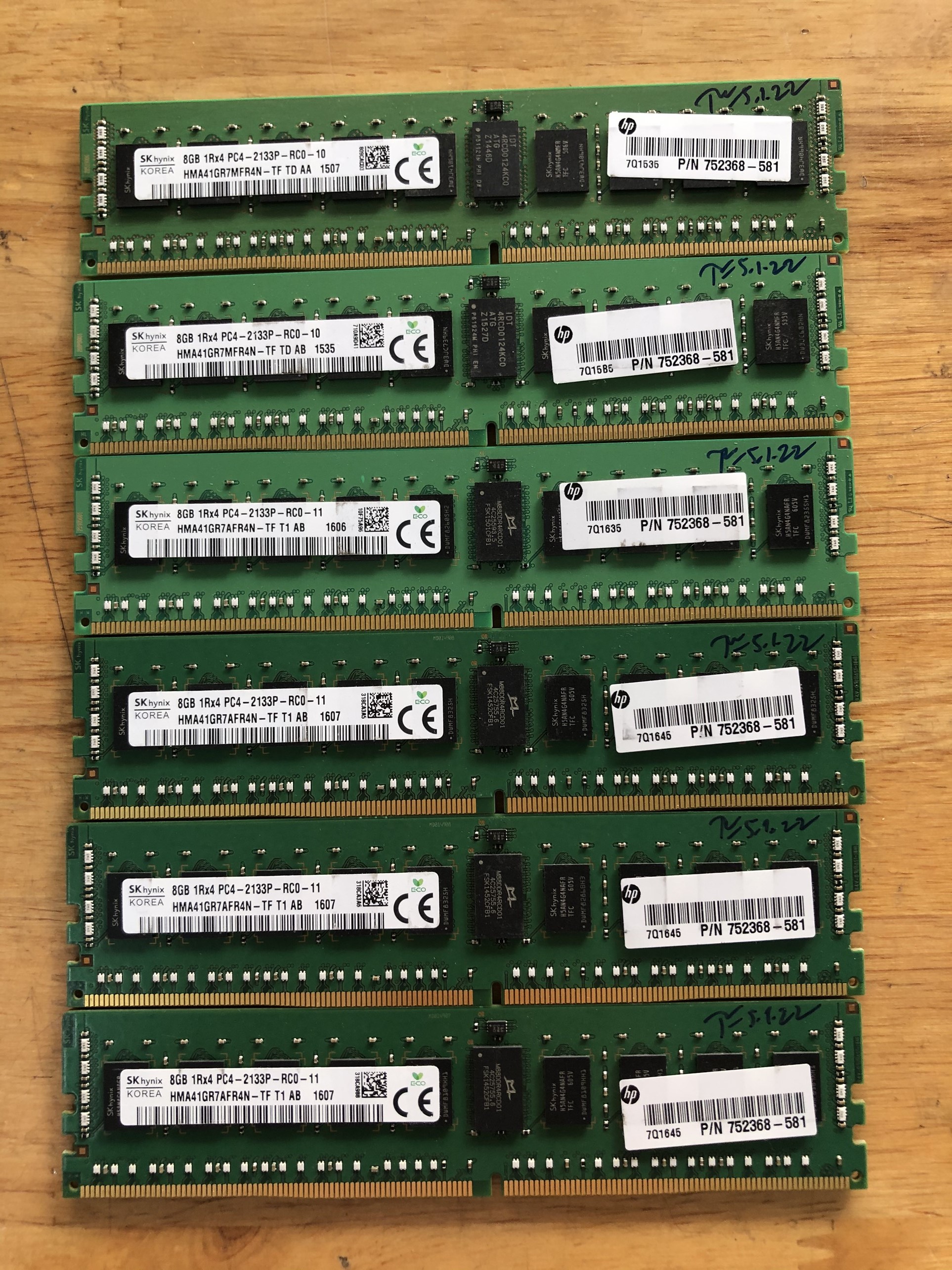 RAM DDR4 8G ECC REG DÙNG CHO MAIN X99, MÁY TRẠM, SERVER (BẢO HÀNH 36T)