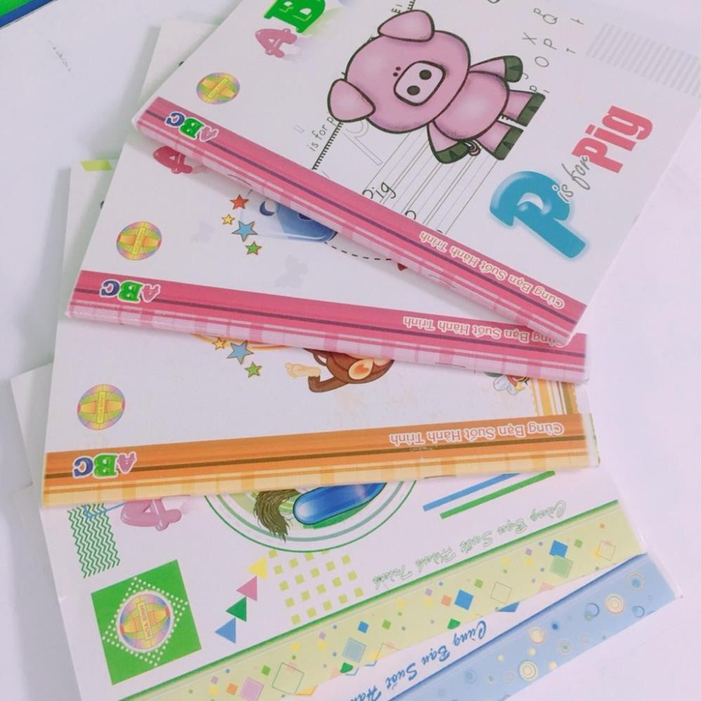 [HCM]Sỉ 10 Vở ABC 96 trang-5 cuốn 5 ô ly