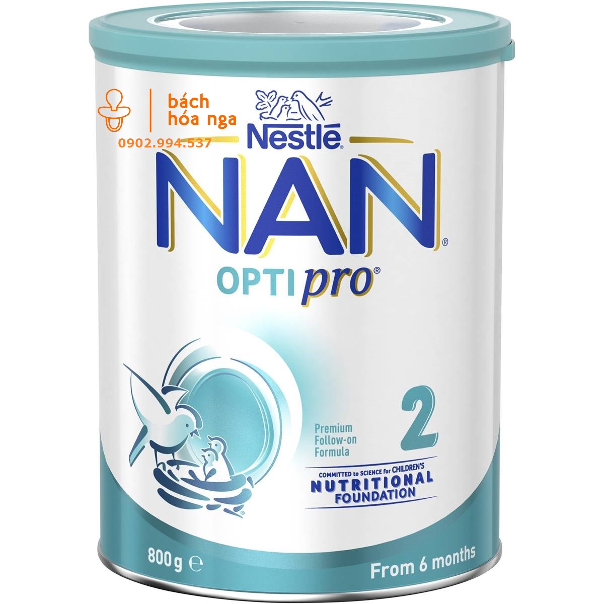 NAN Optipro Australia milk box 800gr No. 1-2-3