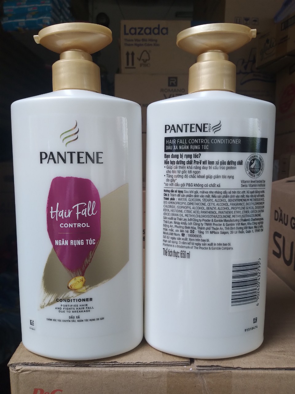 Dầu xả Pantene ngăn rụng tóc 650ml