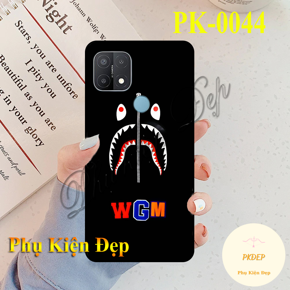 [HCM]Ốp lưng Oppo A15s - Ốp dẻo đen in hình Ba_pe