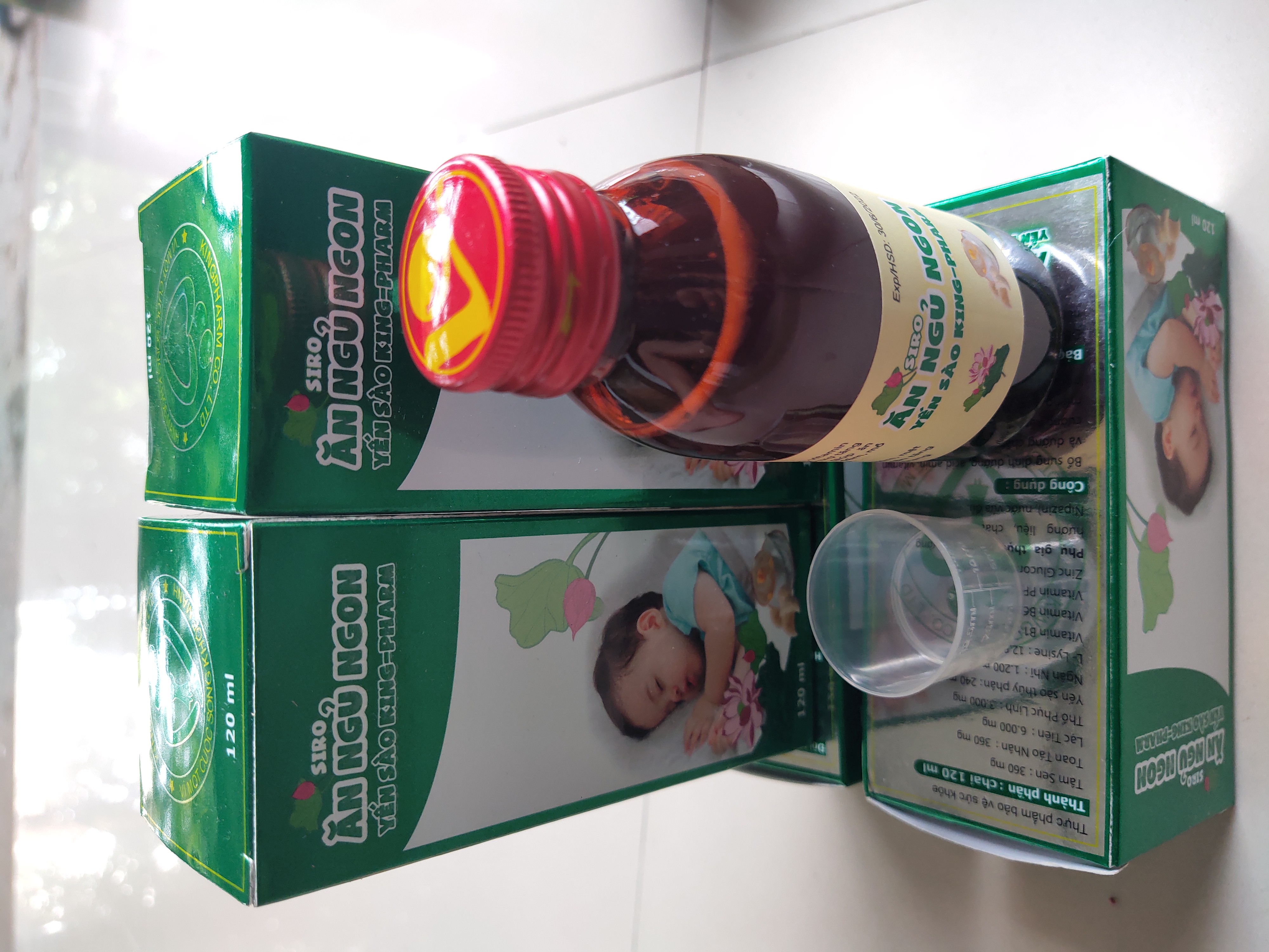 Siro Ăn ngủ ngon yến sào kingpharm