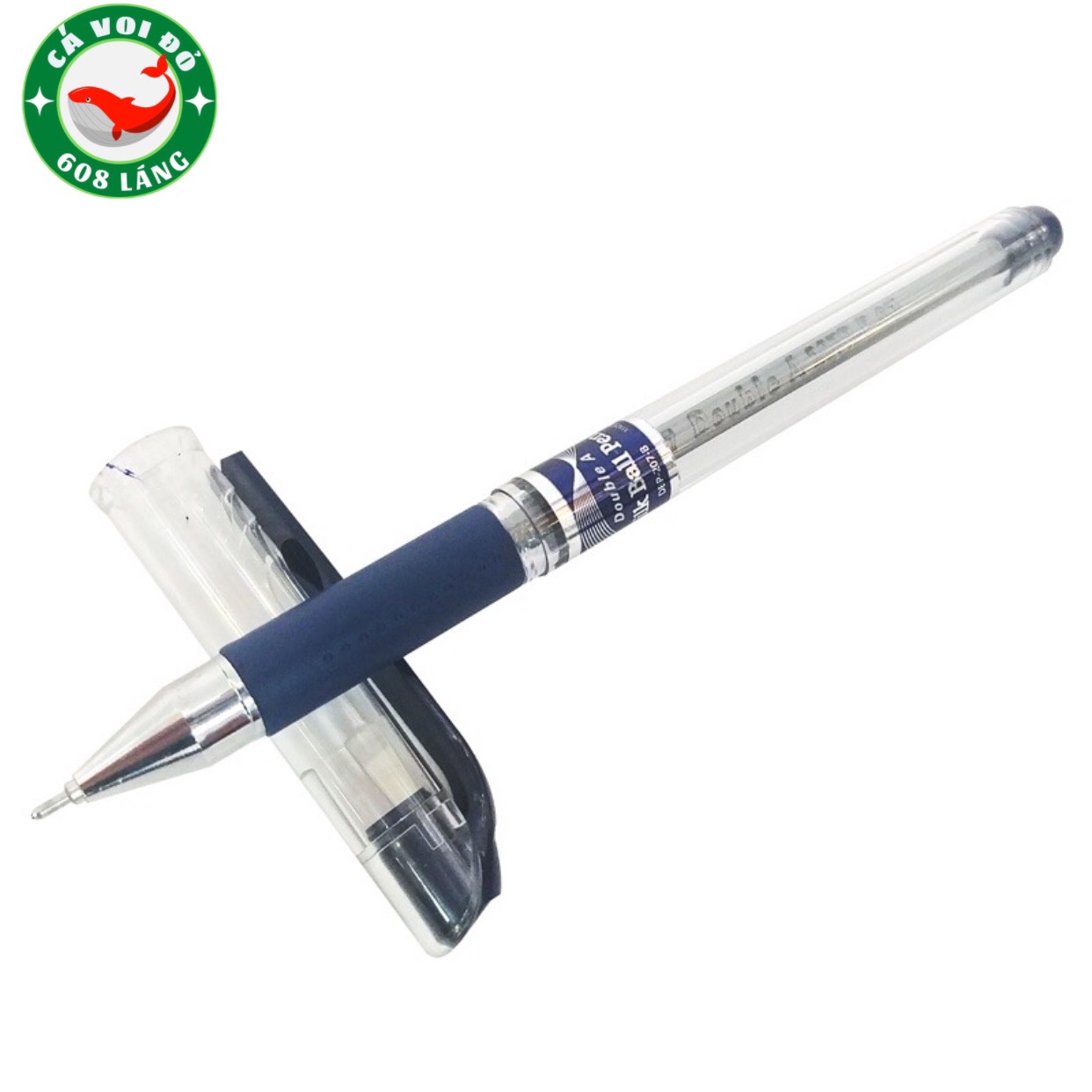 Bút gel 0.7mm Silk Ball DoubleA- Mực Xanh
