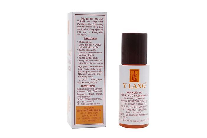 [  ÁP THÊM VOUCHER 6% CHO ĐƠN 50K ĐỂ CÓ GIÁ RẺ HƠN ] Dầu gội ttrị chí Y Lang 100ml