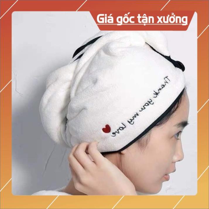 Khăn quấn tóc nhanh khô thần thánh, khăn ủ tóc nhanh khô