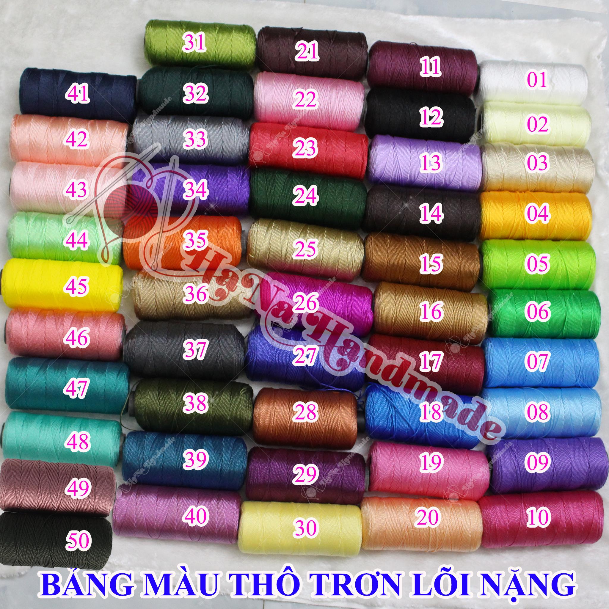 Sợi Thô Trơn Lõi Nặng (25k/cuộn/~200g)