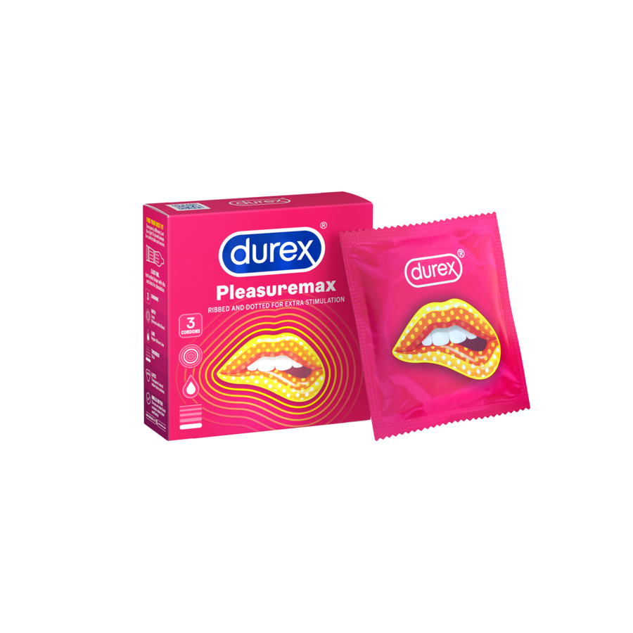 Bao Cao Su Durex Pleasuremax 3 cái/Hộp