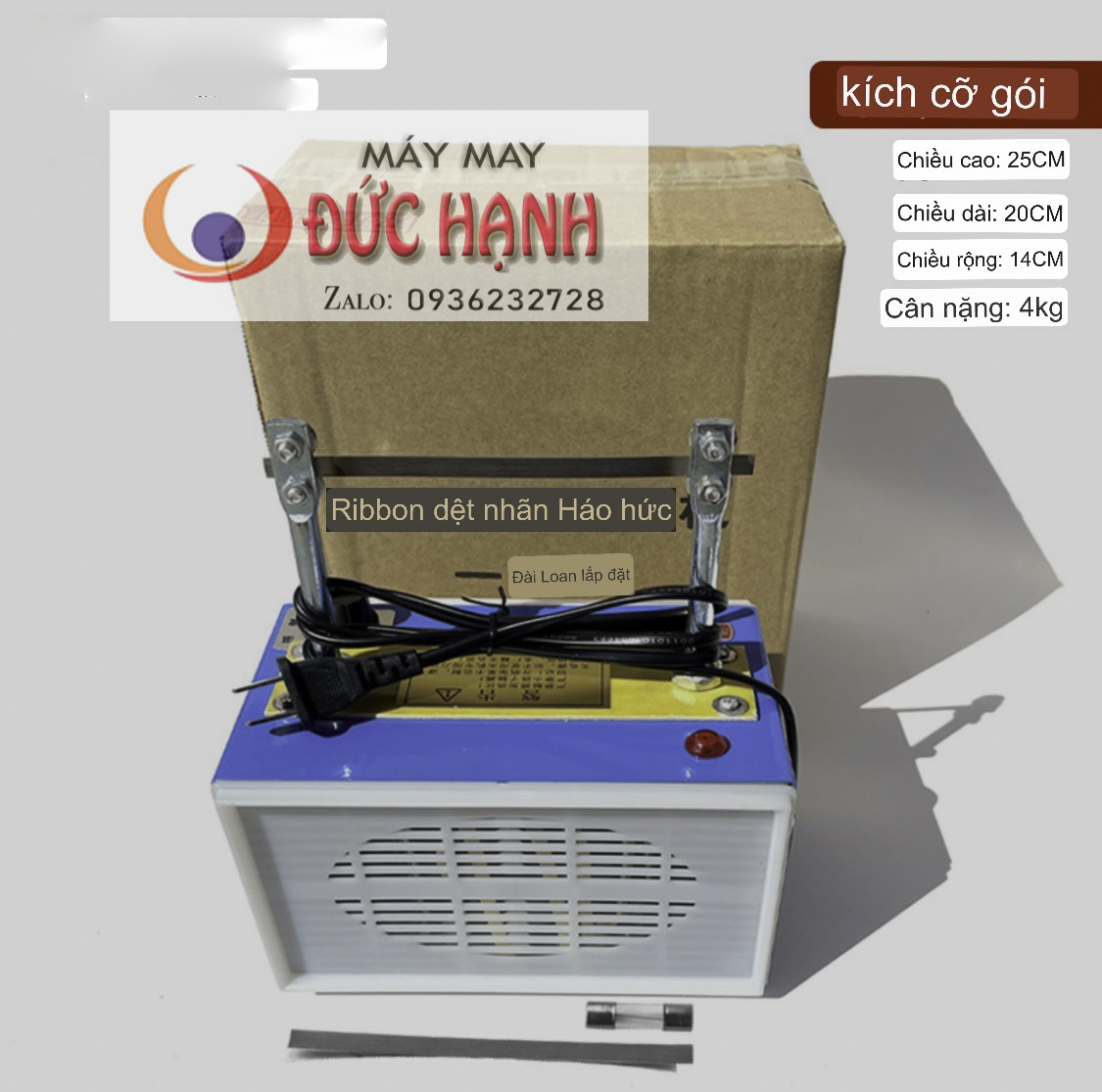 Máy cắt dây đai - cắt nhãn bằng nhiệt