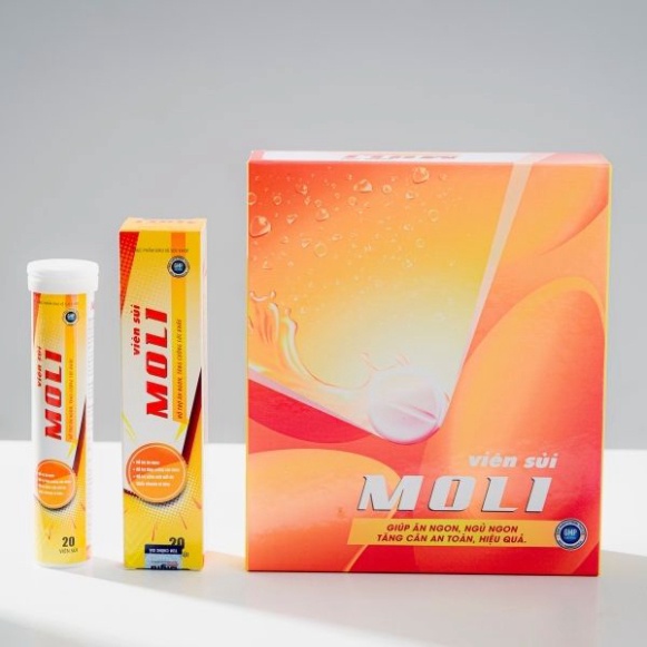 Viên sủi tăng cân Moli