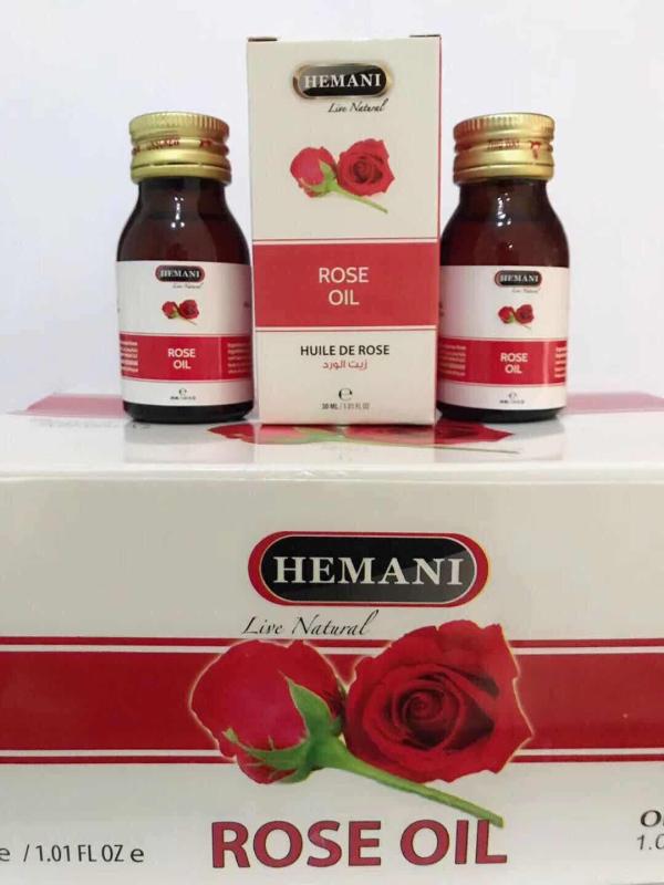 Tinh chất hoa hồng ROSE OIL HEMANI 30ml cao cấp