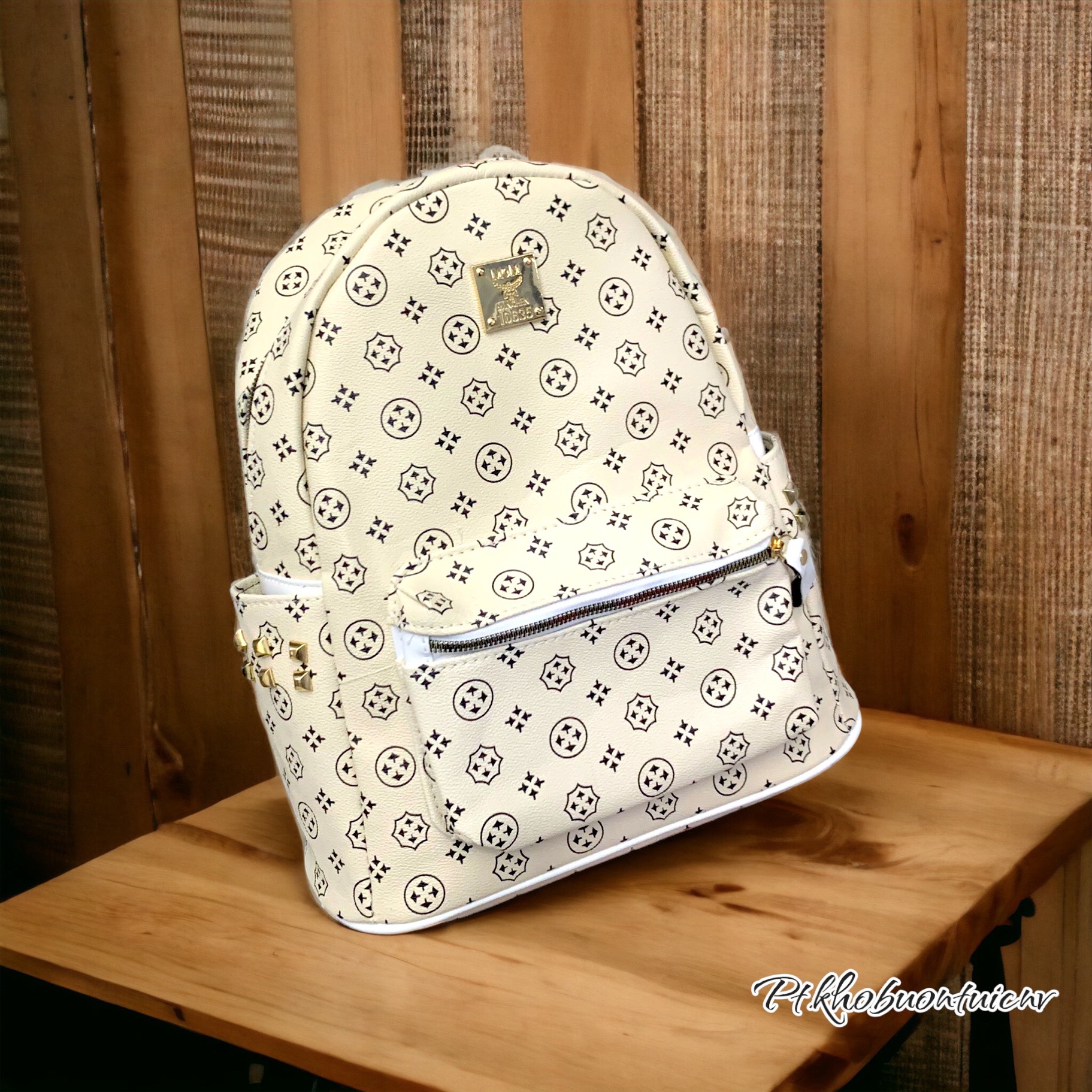 Balo đi học, balo đi chơi MOM mới hoa đựng nhiều đồ size 40 thời trang