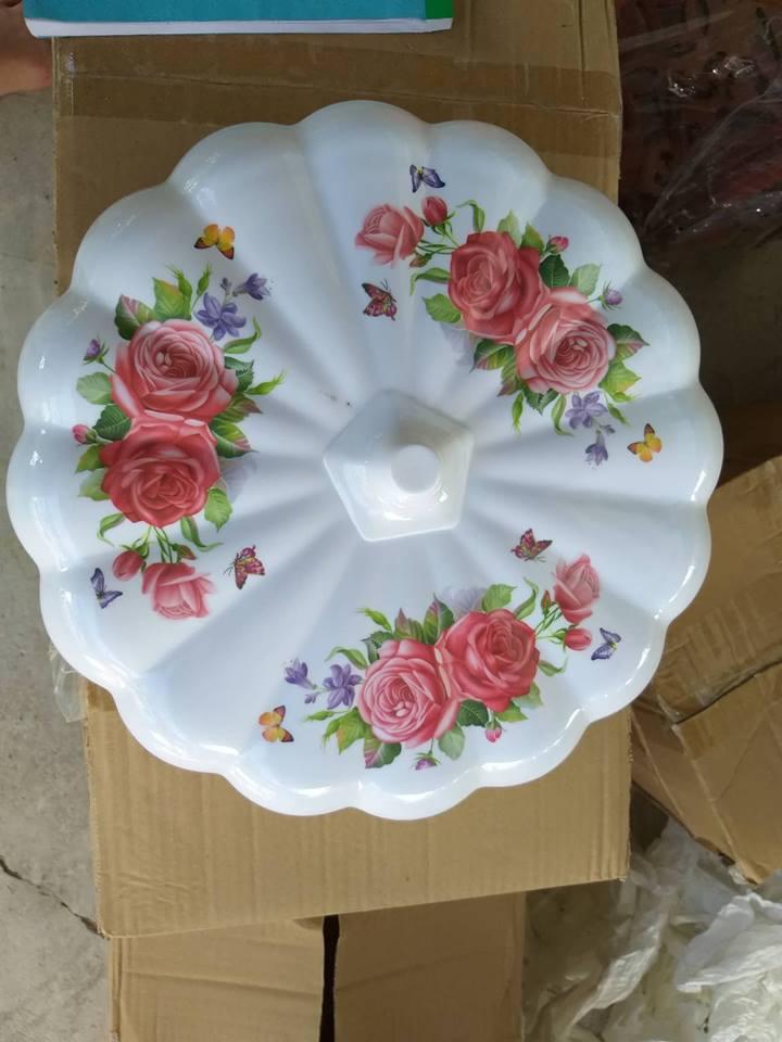 Khay đựng mứt bánh kẹo quả bí 30cm