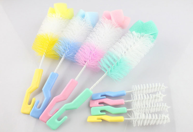 Bộ chổi cọ bình sữa và núm ti 2 chi tiết