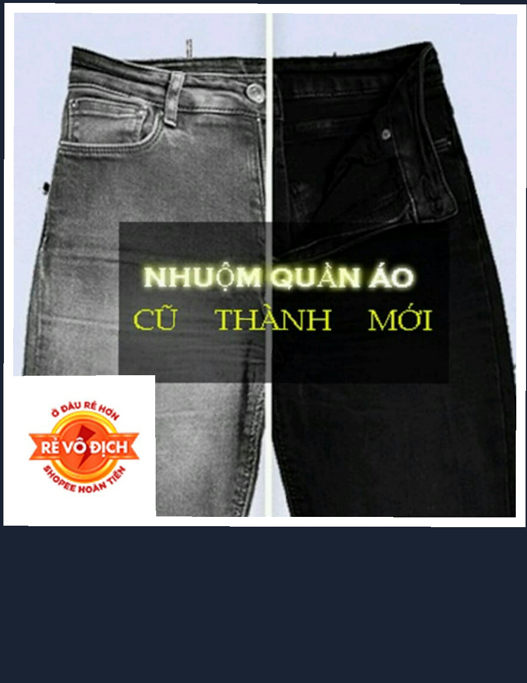 Thuốc Nhuộm Quần jean