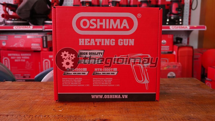 [HCM]Máy thổi nhiệt Oshima MTN-1500T