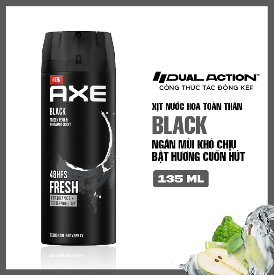 Xịt khử mùi nam AXE 150ml ( mẫu mới )