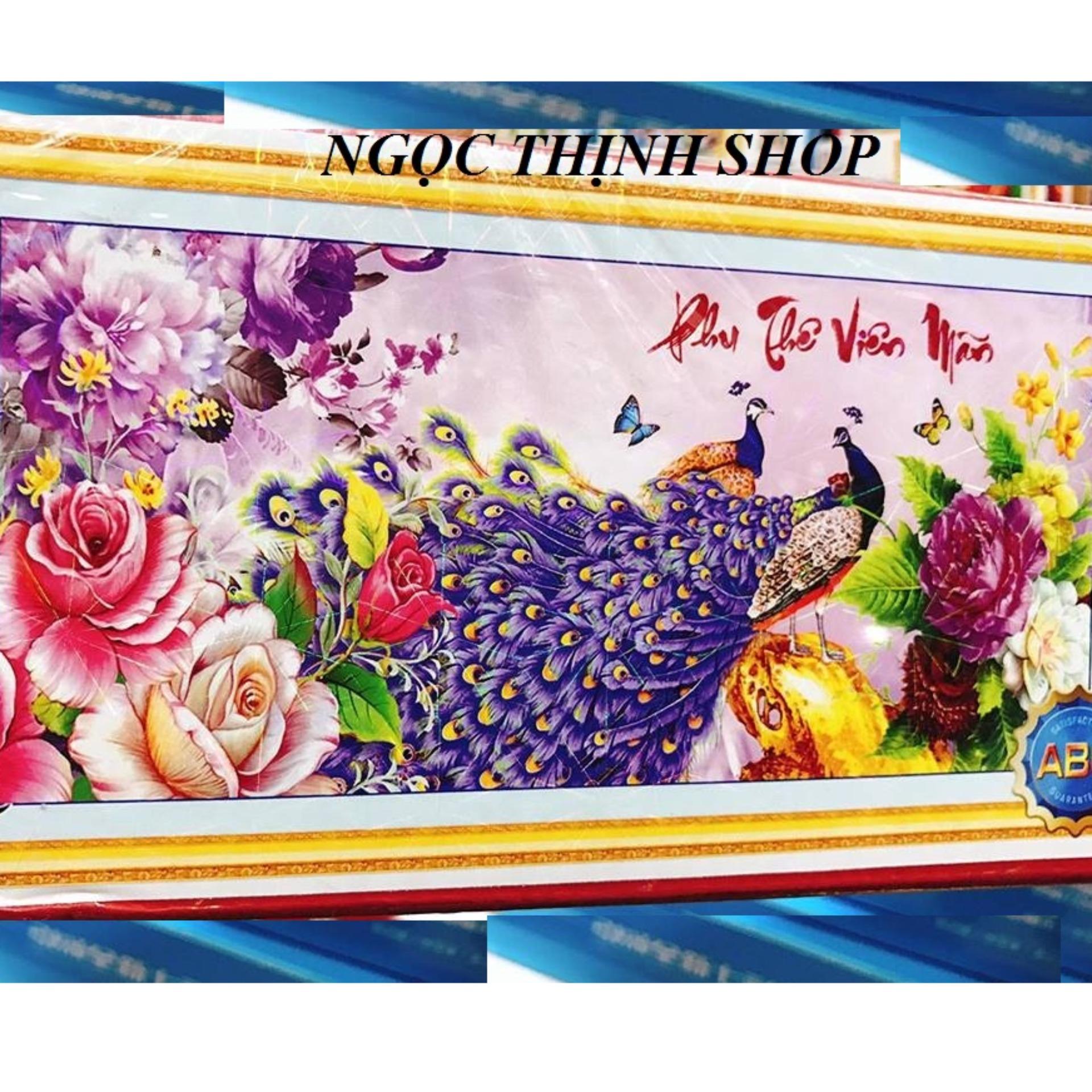 Tranh Đính Đá Phu Thê Viên Mãn Y8088