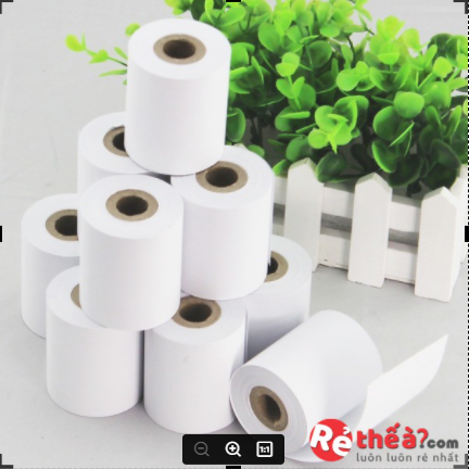 1 cuộn giấy in nhiệt k58
