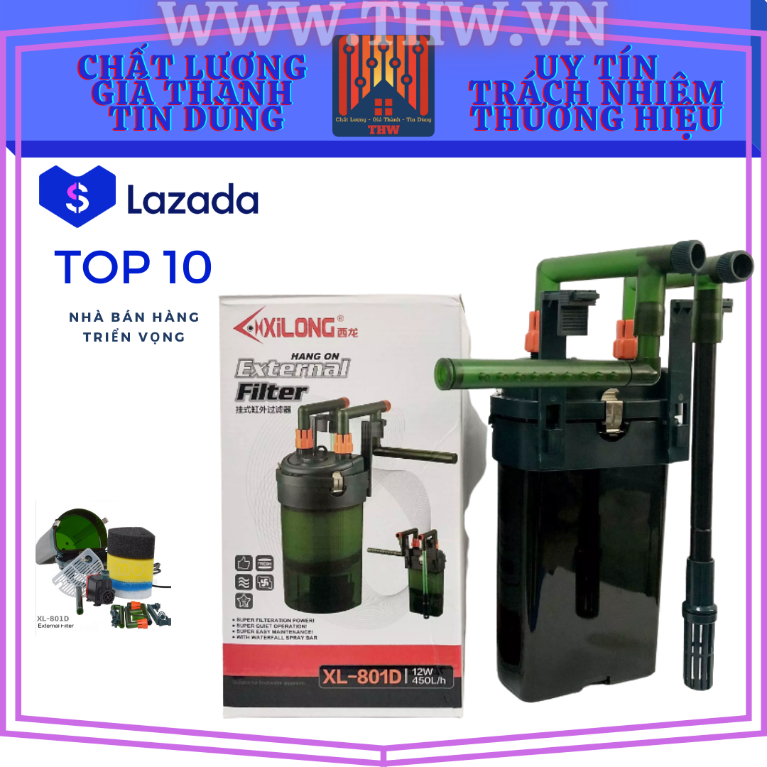 |THW-TP.HCM| (Hoả Tốc) Máy Lọc Cho Bể Cá XL-801D