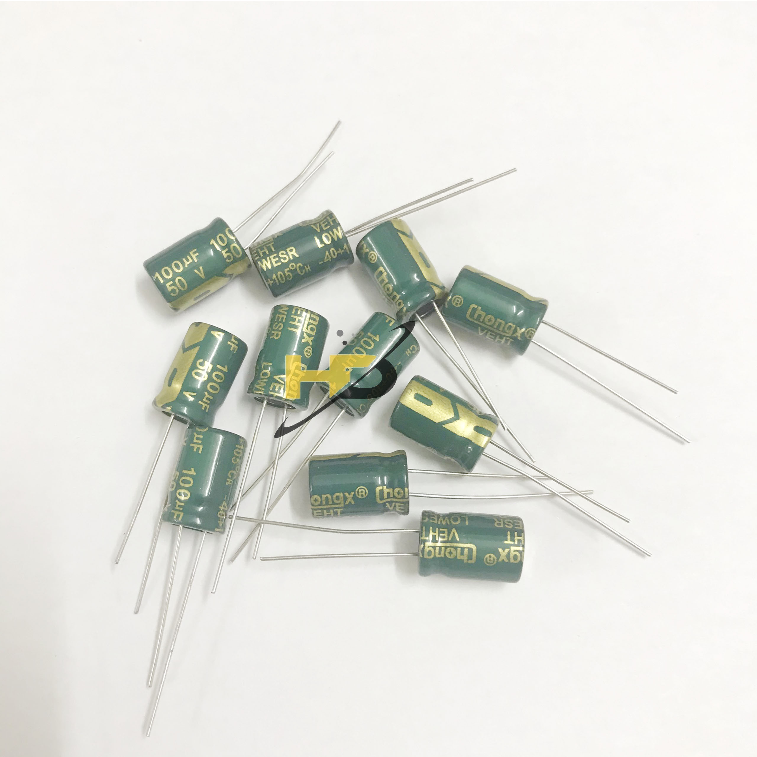 Combo 50 Tụ Hóa Tần Số Cao 100uF 50V