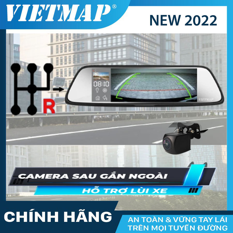 Camera hành trình dẫn đường VIETMAP G79 + thẻ 32/64GB