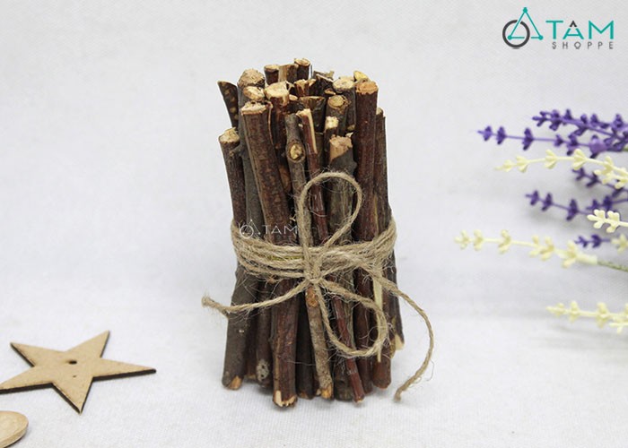 Que củi khô trang trí dài 13-15cm bó 200gr - ửtryhtyujt