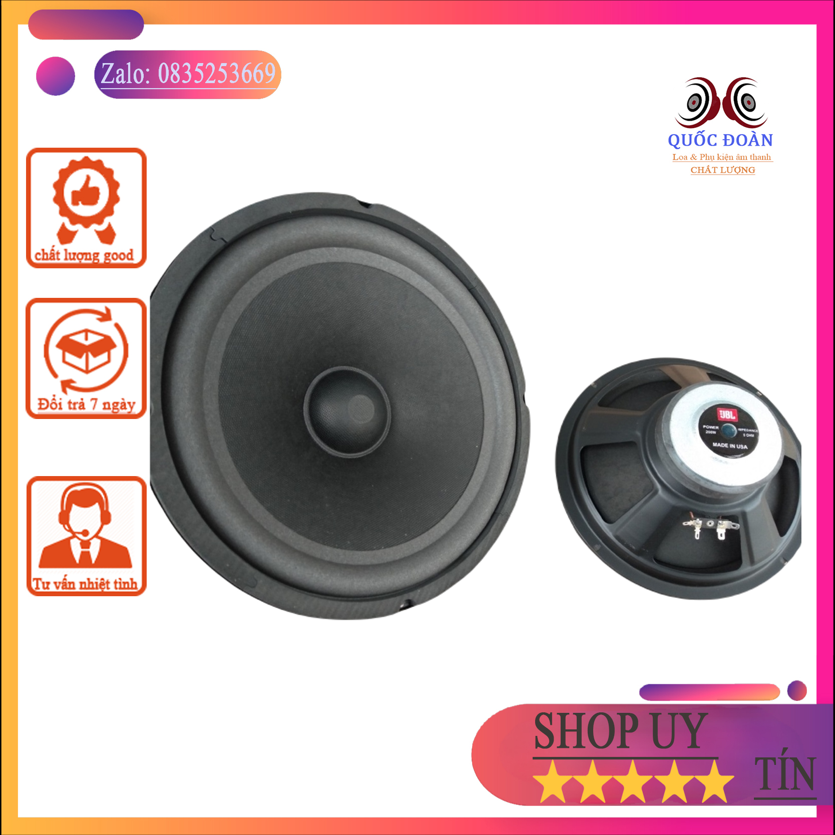 Bass loa jbl bass 25 gân mút bass rất ấm karaoke cực hay