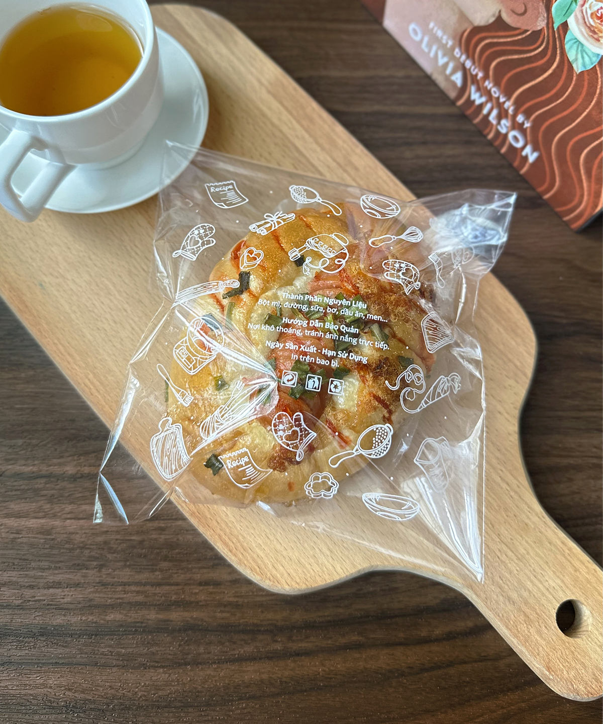 Túi Nilon Dán Keo Đựng Bánh - 1kg  [Gold Pack Viet Nam]