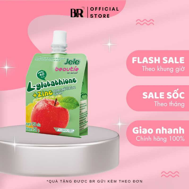 Nước Ép Trái Cây Thạch Jele Beautie 150g