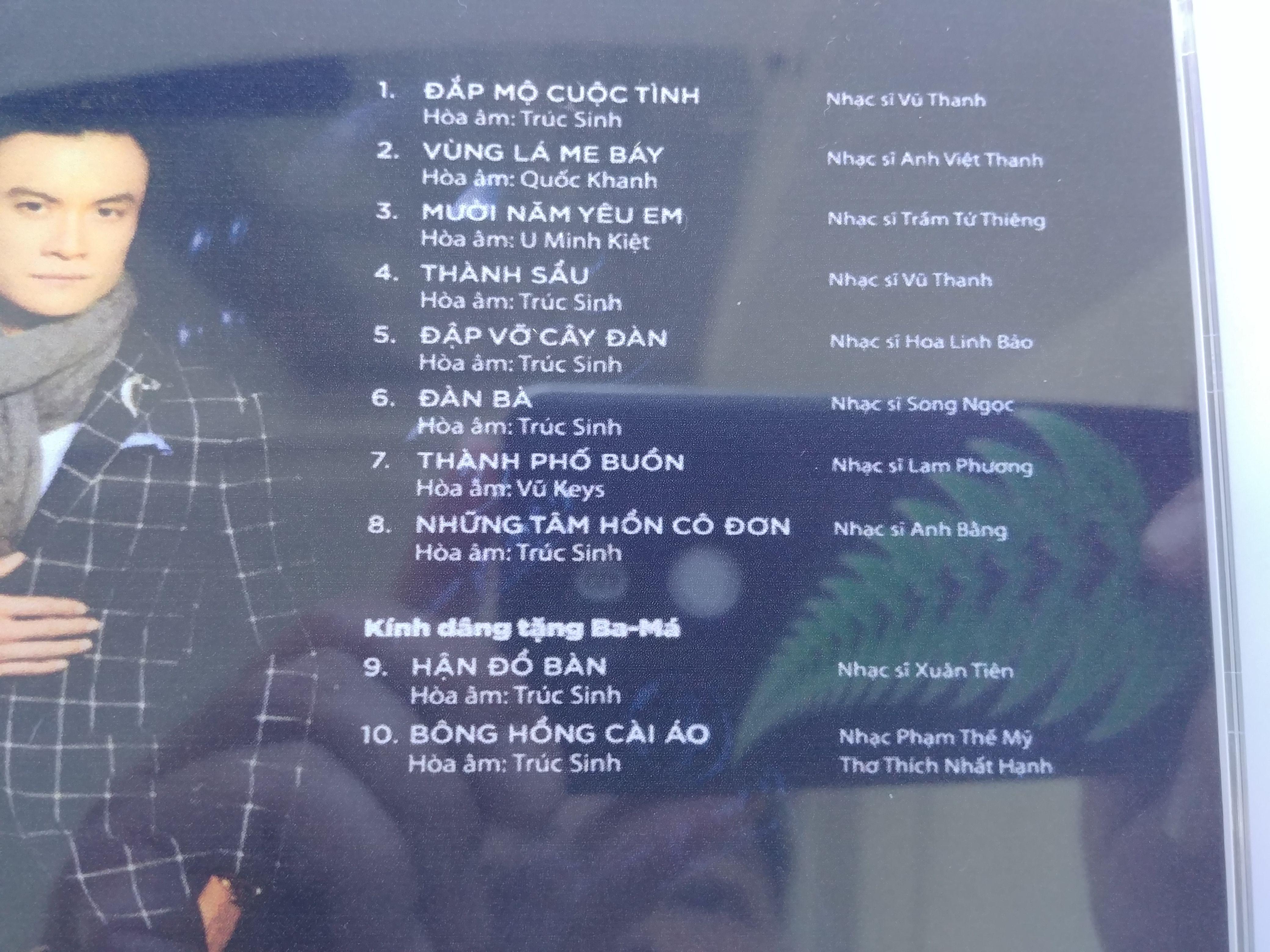 CD Đắp Mộ Cuộc Tình - Huỳnh Phi Tiễn