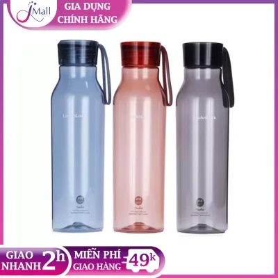 [HCM]Bình nước nhựa Lock&Lock Eco Bottle ABF664 750ml - Hàng chính hãng chất liệu nhựa Tritan cao cấp Có dây treo