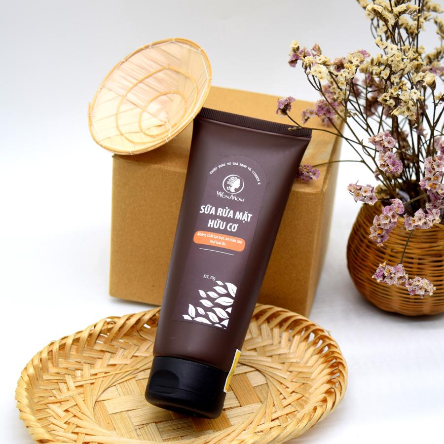 Sữa rửa mặt hữu cơ Wonmom 70gr